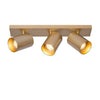 Deckenleuchte Nuo 3 | Gold - innen Gold